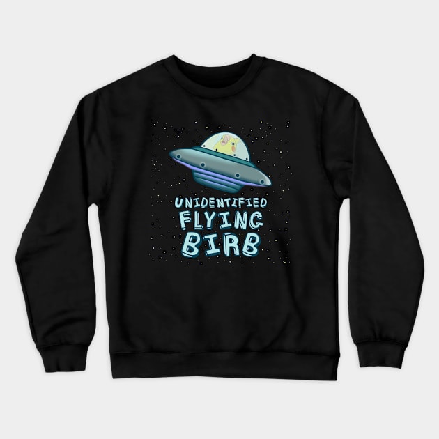 unidentified flying birb Crewneck Sweatshirt by FandomizedRose